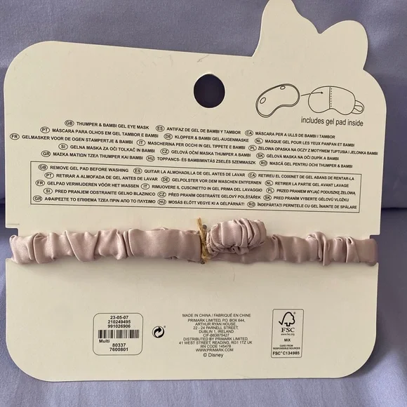 Disney Thumper and Bambi Gel Eye Mask - Picture 2 of 3